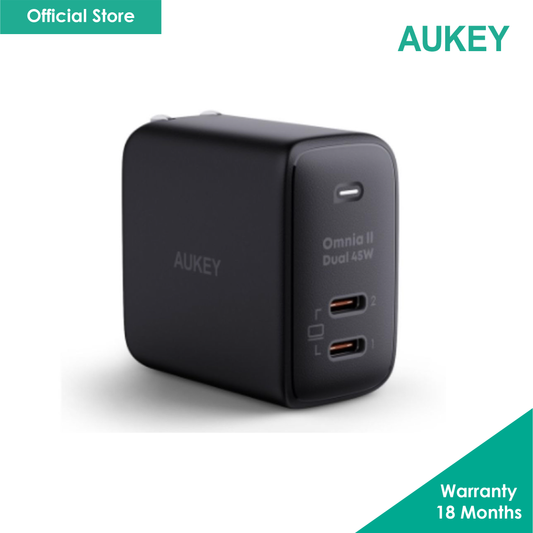 AUKEY PA-B4T Omnia II Duo 45w PD Wall Charger
