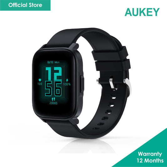 AUKEY SW-1S Smartwatch Fitness Tracker with 10 Sport modes tracking